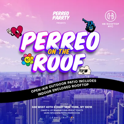 Perreo on the Roof Halloween Latin & Reggaeton Rooftop Dance Party NYC