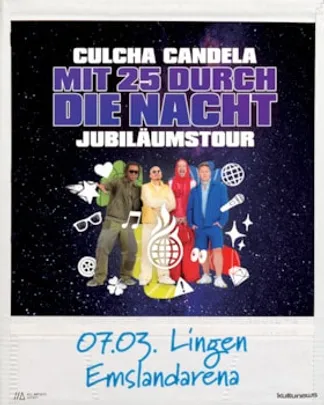 CULCHA CANDELA - Mit 25 durch die Nacht