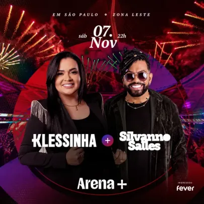 Show Klessinha e Silvanno Salles no Arena +
