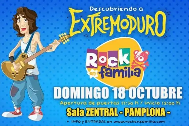 Rock en familia: "Descubriendo Extremoduro"