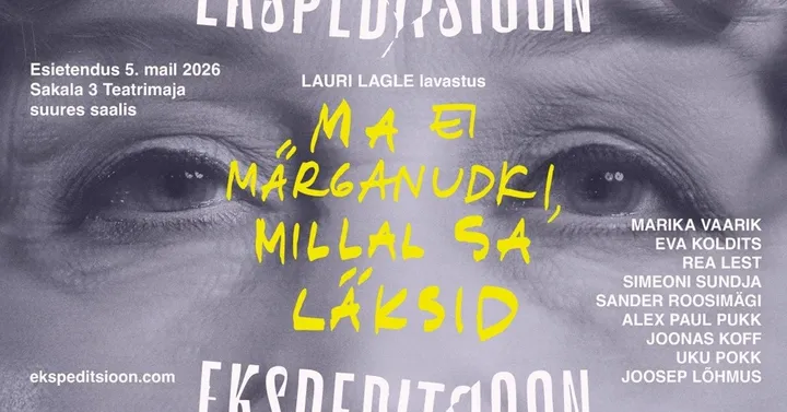 ''Ma ei märganudki, millal sa läksid''