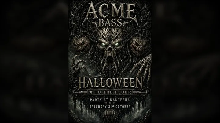 Acme Bass Co Halloween // 4 To The Floor