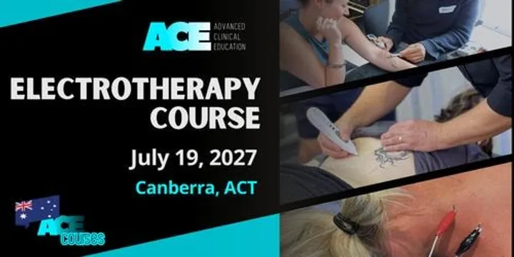 Electrotherapy Course CANBERRA ACT (19 JULY 2027)