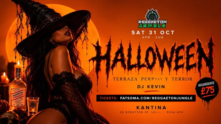 REGGAETON HALLOWEEN/ TERRACE FROM 8PM