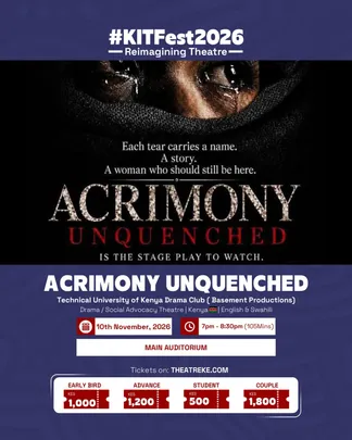 Acrimony Unquenched