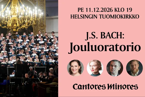 Cantores Minores - J.S. Bach: Jouluoratorio