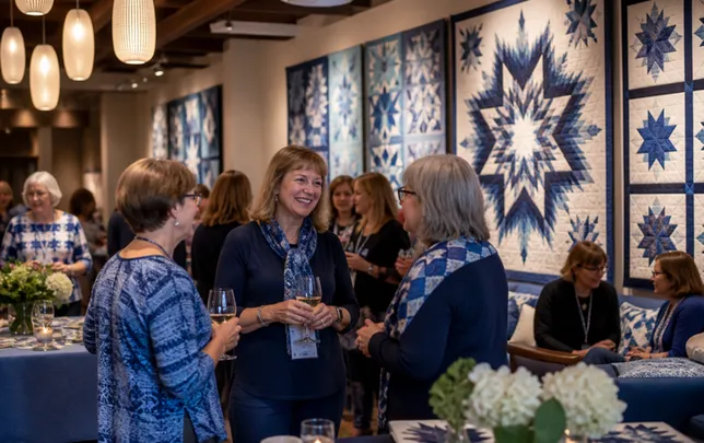 In Good Company,  An Intimate Evening of Quilts, Conversation & Connection