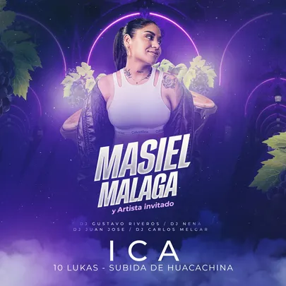 Masiel Málaga en vivo en 10 Lukas - Ica