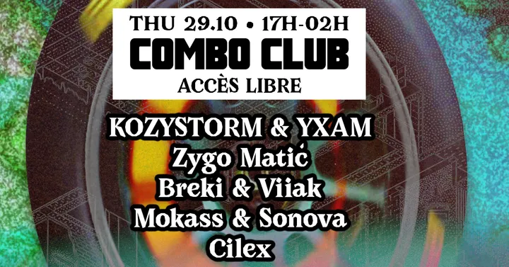 COMBO CLUB [Breki • Cilex • KOZYSTORM • Mokass • Sonova • Viaak • YXAM • Zygo Matić]