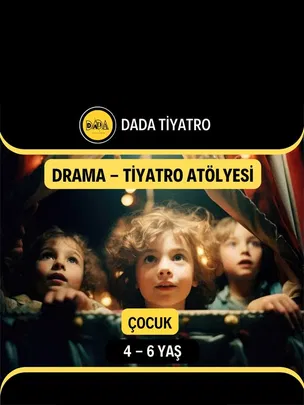 4-6 Yaş Yaratıcı Drama - Oyunculuk - Tiyatro Atölyesi