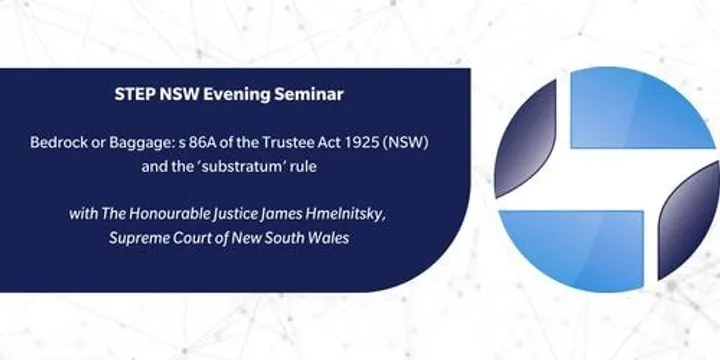 STEP NSW Evening Seminar | Wednesday 21 October 2026