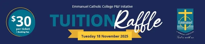 EMMANUEL CATHOLIC COLLEGE P&F TUITION RAFFLE 2026