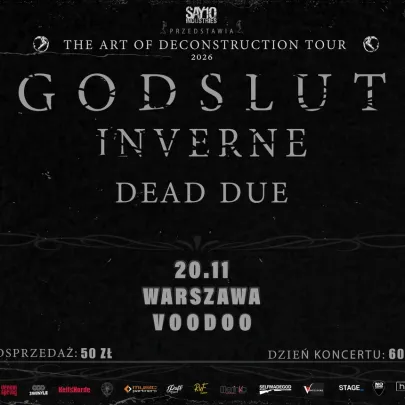 TAOD Tour: Warszawa 20.11.2026