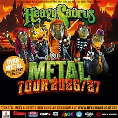 Heavysaurus - Metal Tour 2026/27