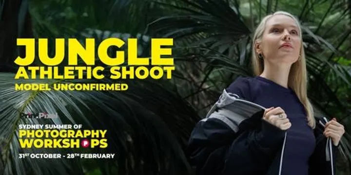 Jungle Cool fitness shoot with [Model pending]