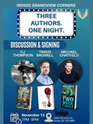 A Night of LitRPG - In Conversation with Travis Bagwell, Michael Chatfield, and CJ Thompson
