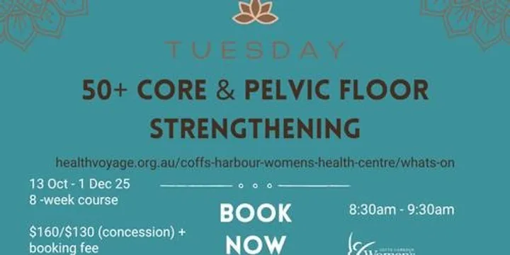 Term 4 50+ Core & Pelvic Floor Strengthening Group Class