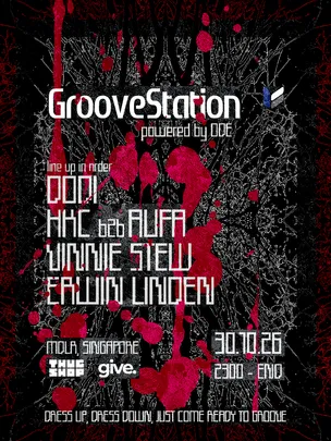 GIVE. X Thugshop presents - GrooveStation (Spooky Edition)