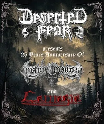 Deserted Fear - Supports:  Manus Mortis + Lamagra