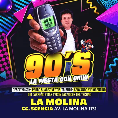 90s La Fiesta con Chiki vuelve a Scencia de La Molina
