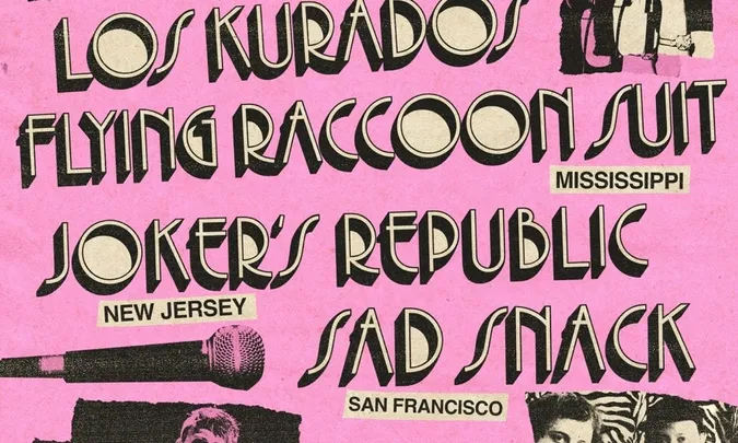 Los Kurados, Flying Raccoon Suit, Joker's Republic, Sad Snack