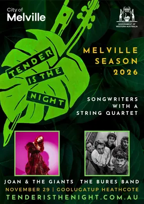 Tender is the Night - Joan and the Giants & The Bures Band