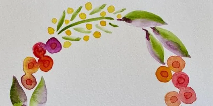 Watercolour Australian Natives