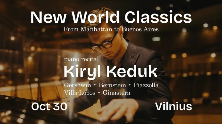 NEW WORLD CLASSICS -- Kiryl Keduk piano recital