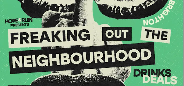DJ FREAKING OUT THE NEIGHBOURHOOD