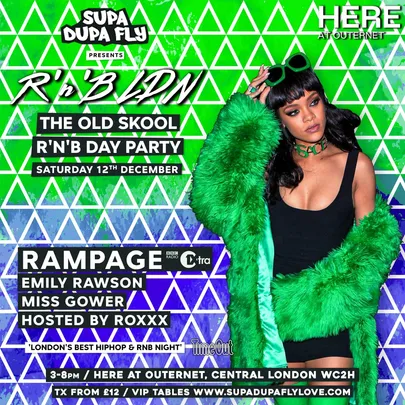 R'n'B LDN Day Party: HERE at Outernet with Rampage