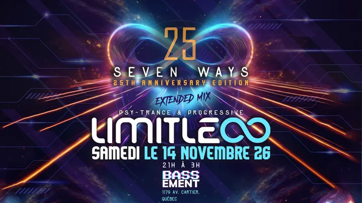 LIMITLESS - Seven Ways 25th Anniversary Edition