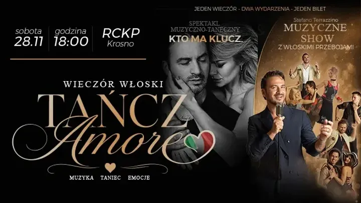 WIECZÓR WŁOSKI "TAŃCZ AMORE"