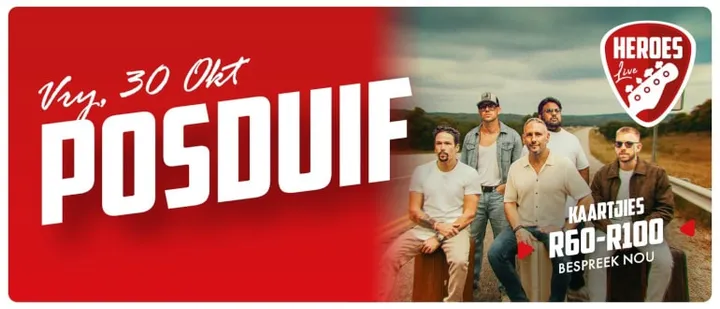 Posduif | Heroes Live