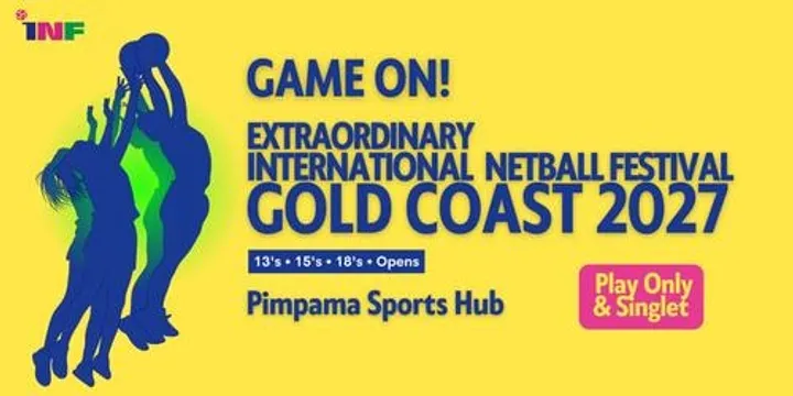 Gold Coast Netball Festival 2027 - Local Play Only +SINGLET