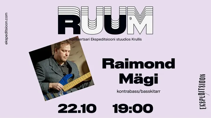 Kontsertsari RUUM: Raimond Mägi