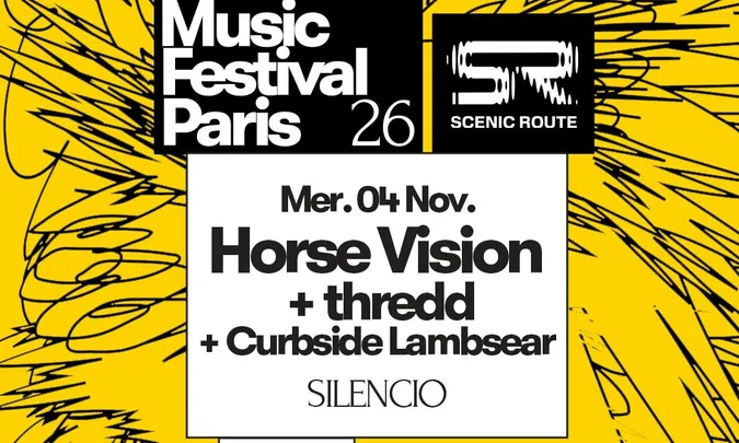 Horse Vision + Thredd + Curbside Lambsear — Pitchfork Music Festival Paris 2026