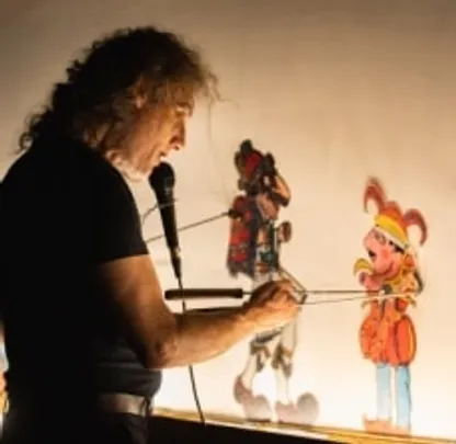 Karagiozis as Rigoletto