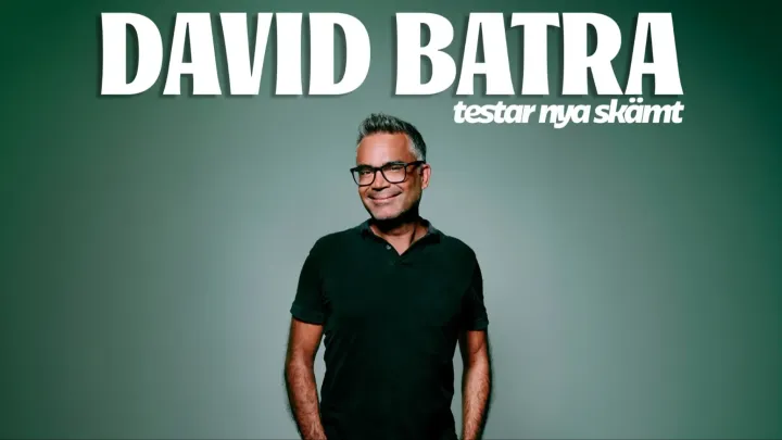 David Batra testar nya skämt