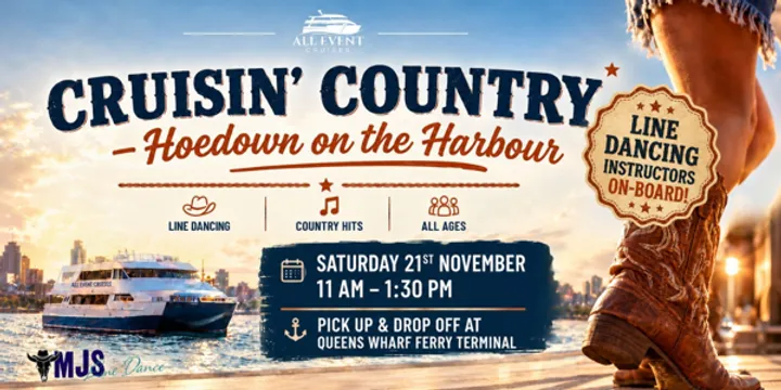 Cruisin' Country Hoedown on the Harbour | Line Dancing | Food & Fun