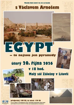 VÁCLAV ARNOŠ beseda - Egypt