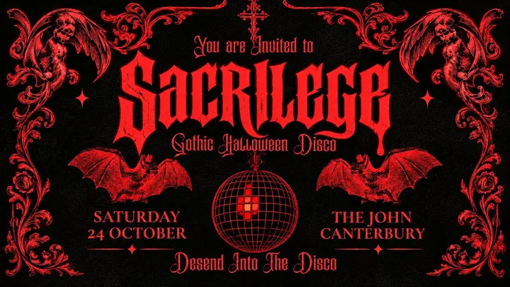 SACRILEGE ★ gothic halloween disco