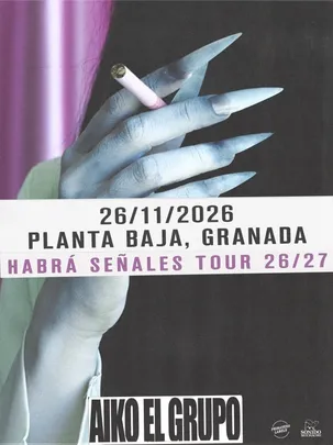 CONCIERTO AIKO - GRANADA - SALA PLANTA BAJA - JUEVES 26 DE NOVIEMBRE