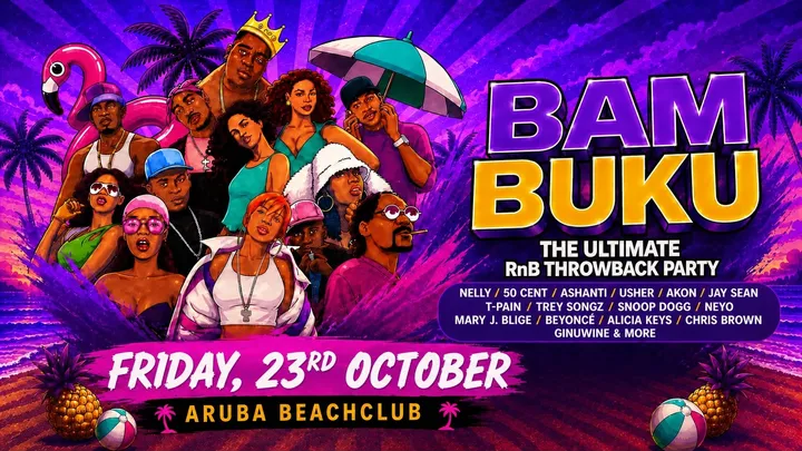 BAMBUKU - Bournemouth's BIGGEST RnB Throwback Party @Aruba