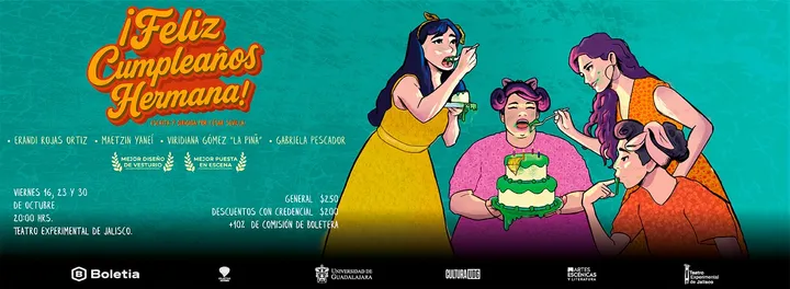 ¡Feliz cumpleaños hermana!
