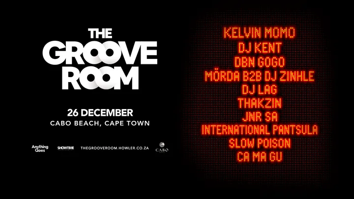 The Groove Room Cape Town - 26 December 2026