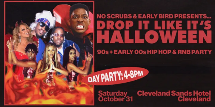 Drop It Like It's Halloween: 90s + 00s Rnb and Hip Hop Party - Cleveland