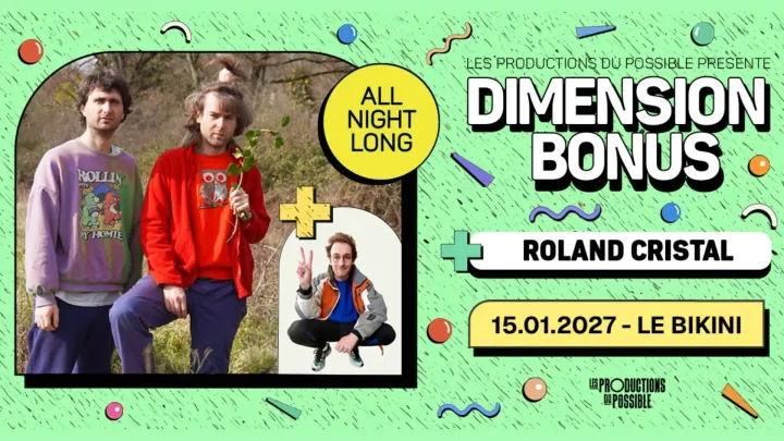 ROLAND CRISTAL + DIMENSION BONUS all night long !