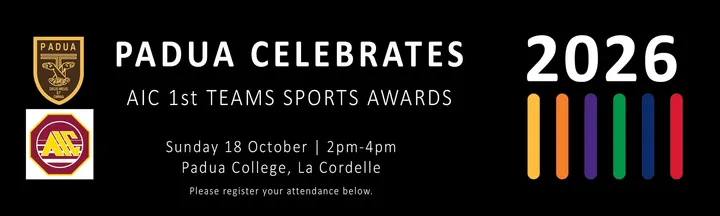 Padua Celebrates AIC 1st Teams Sports Awards