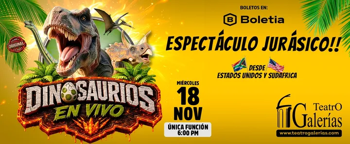 Dinosaurios - Show en Vivo