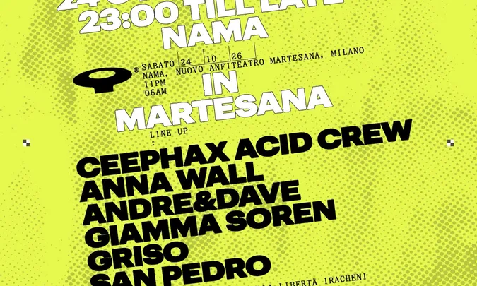 QUANDO at Nama w/ Ceephax Acid Crew + Anna Wall